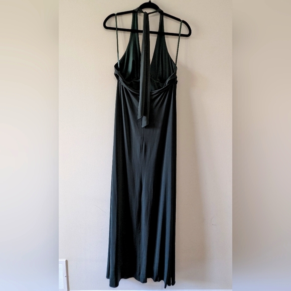 BCBG Max Azria long dress in forest green size M. - Picture 2 of 5